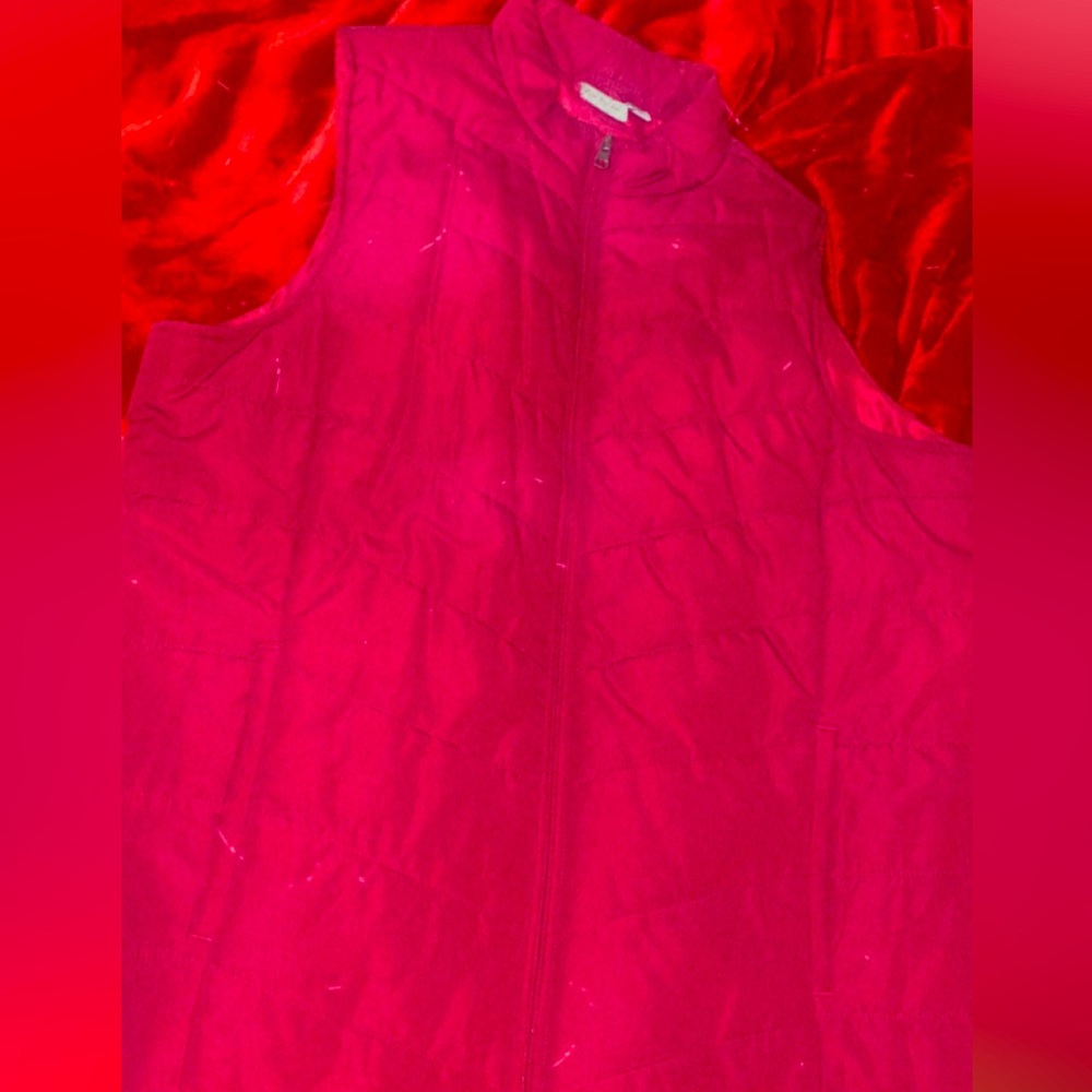 Magenta colored Vest
